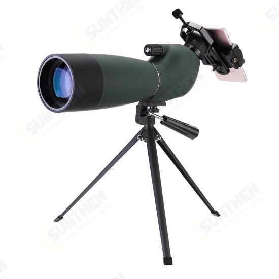 25-75X70 Waterproof HD Zoom Monocular Prism BAK4 Prism Spotting Scope Telescopes