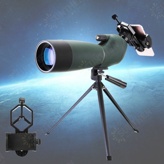 25-75X70 Waterproof HD Zoom Monocular Prism BAK4 Prism Spotting Scope Telescopes