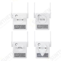 300Mbps 802.11n Wireless Wifi Extender Repeater 2.4G AP Router Dual Antenna Signal Booster Extender Amplifier US/EU/UK/AU Plug 300Mbps 802.11n Wireless Wifi Extender Repeater 2.4G AP Router Dual Antenna Signal Booster Extender Amplifier US/EU/UK/AU Plug