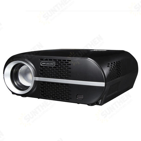 3500 Lumen 1080P LED Projector Home Theater Cinema 3D HDMI VGA USB Multimedia