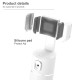 360 Degree Intelligent Rotation Auto AI Recognition Face Object Tracking Gimbal Vlog Shooting Smartphone Holder Stabilizer