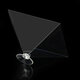 3D Holographic Projector Auxiliary Tool Pyramid DIY Creative Gifts For 3.5 to 6.0 Inches Smartphone