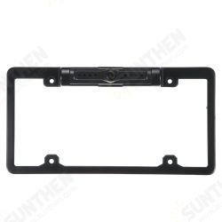 720P HD Recording American License Plate Frame IP69 Waterproof Digital Signal WiFi Wireless Reversing Backup Camera Compatible with iOS/ Android 720P HD Recording American License Plate Frame IP69 Waterproof Digital Signal WiFi Wireless Reversing Backup Camera Compatible with iOS/ Android