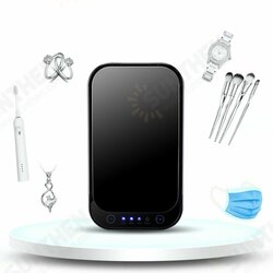 A01 Multifunction Double UV Phone Watch Disinfection Sterilizer Box Face Mask Jewelry Phones Cleaner with Aromatherapy A01 Multifunction Double UV Phone Watch Disinfection Sterilizer Box Face Mask Jewelry Phones Cleaner with Aromatherapy