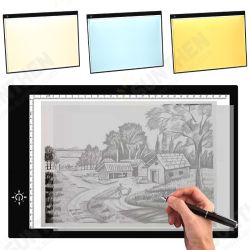 A3/A4 Dimming LED Tracing Light Box Drawing Tattoo Board Pad Table Stencil Arts A3/A4 Dimming LED Tracing Light Box Drawing Tattoo Board Pad Table Stencil Arts