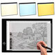 A3/A4 Dimming LED Tracing Light Box Drawing Tattoo Board Pad Table Stencil Arts