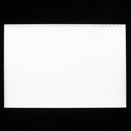 A4 Size USB 3-Stage Dimming Intelligent Touch with Scale LED Illuminated Tracing Light Box Copy Drawing Board Pad Table