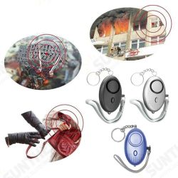 130db Safesound Emergency Personal Security Alarm Keychain with LED Lights Women Kids Elder Electronic Device 130db Safesound Emergency Personal Security Alarm Keychain with LED Lights Women Kids Elder Electronic Device