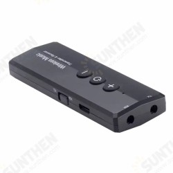 3 In 1 bluetooth V5.0 Audio Transmitter Receiver 3.5mm Aux bluetooth Sound Card Wireless Audio Adapter For TV PC Speaker Car Sound System Home Sound System