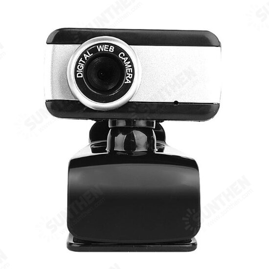 720P/480P HD Wide Angle USB Webcam Conference Live Auto-Focusing Computer Camera Built-in Noise Reduction Microphone for PC Laptop