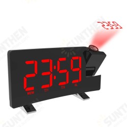 8-inch LED Projection Alarm Charger Clock Radio Digital Clock Modern Office Bedroom Decoration for Mobile Phone 8-inch LED Projection Alarm Charger Clock Radio Digital Clock Modern Office Bedroom Decoration for Mobile Phone