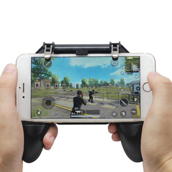 Foldable Gamepad Joystick Game Controller Trigger Mobile Phone Holder For PUBG Phone Game