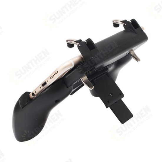 Foldable Gamepad Joystick Game Controller Trigger Mobile Phone Holder For PUBG Phone Game