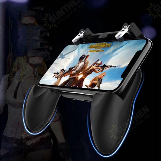 Foldable Gamepad Joystick Game Controller Trigger Mobile Phone Holder For PUBG Phone Game