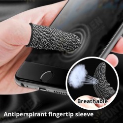 Gaming Finger Sleeve Breathable Fingertips For Games Anti-Sweat Touch Screen Finger Cots Cover Sensitive Mobile Touch Gloves Gaming Finger Sleeve Breathable Fingertips For Games Anti-Sweat Touch Screen Finger Cots Cover Sensitive Mobile Touch Gloves