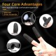 Gaming Finger Sleeve Breathable Fingertips For Games Anti-Sweat Touch Screen Finger Cots Cover Sensitive Mobile Touch Gloves