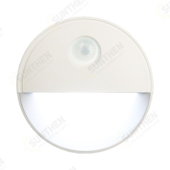 Infrared Sensor Night Light 5M Sensing Distance Warm Half Moon Light White Light Easy Install