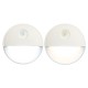 Infrared Sensor Night Light 5M Sensing Distance Warm Half Moon Light White Light Easy Install