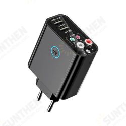 K16 bluetooth V5.0 Audio Transmitter Receiver 2RCA Aux Wireless Audio Adapter Support TF Card & USB Flash Drive App Remote Control USB Wall Charger K16 bluetooth V5.0 Audio Transmitter Receiver 2RCA Aux Wireless Audio Adapter Support TF Card & USB Flash Drive App Remote Control USB Wall Charger
