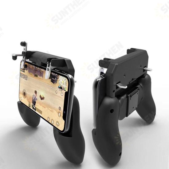 K21 W1+ PUGB Peace Elite Gaming Pad Fast Shooting Button Controller Gamepad For iPhone X XS Huawei P30 Mate 20Pro Xiaomi Mi8 Mi9 S10 S10+