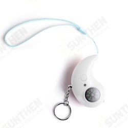 LED Light 130db Security Protect Alertersonal Emergency Anti-wolf Alarm Loud Compass Keychain LED Light 130db Security Protect Alertersonal Emergency Anti-wolf Alarm Loud Compass Keychain