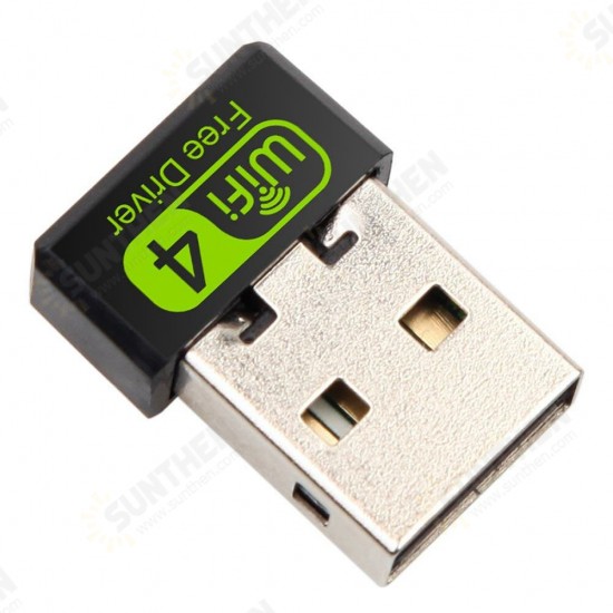 Mini 150Mbps Network Card Driver USB WiFi Signal Receiver Adapter For Desktop Laptop PC