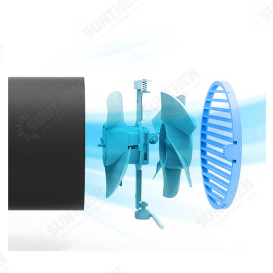 Mini Desktop USB Portable Mute Cooling Fan Touch Switch Nature Wind Minimalist Design