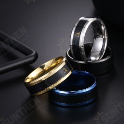 Smart Temperature Couple Ring Detectable Temperature Ring
