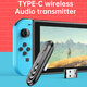 Type-C bluetooth 5.0 Audio Transmitter Wireless Adapter with USB Converter Compatible with Switch TV Laptop Desktop PC