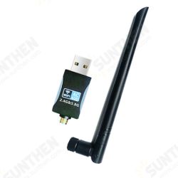 Wireless Network Adapter 600Mbps USB Wifi Adapter Dual Band 2.4Ghz 5Ghz Wifi Antenna Dongle LAN Adapter For Windows Laptop PC Wireless Network Adapter 600Mbps USB Wifi Adapter Dual Band 2.4Ghz 5Ghz Wifi Antenna Dongle LAN Adapter For Windows Laptop PC