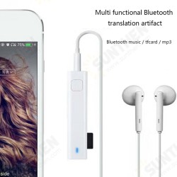 bluetooth Receiver 3.5mm Jack Stereo Audio Wireless Adapter Support TF Card For Spkeaker Headphone Phone bluetooth Receiver 3.5mm Jack Stereo Audio Wireless Adapter Support TF Card For Spkeaker Headphone Phone