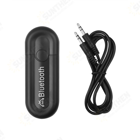 bluetooth V5.0 Audio Receiver Adapter Wireless 3.5mm Auxiliary Audio Adapter for TV PC Speaker Home Audio System