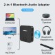 bluetooth V5.0 Audio Transmitter Receiver 3.5mm Aux Wireless Audio Adapter For TV PC Speaker Car Sound System Home Sound System