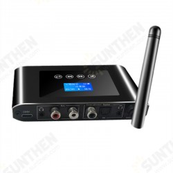 bluetooth V5.1 Audio Transmitter Receiver With 3.5mm AUX / 2 * RAC / Digital Coaxial / Optical Wireless Audio Adapter For TV PC Speaker Car Sound System Home Sound System bluetooth V5.1 Audio Transmitter Receiver With 3.5mm AUX / 2 * RAC / Digital Coaxial / Optical Wireless Audio Adapter For TV PC Speaker Car Sound System Home Sound System
