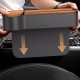 Leather Car Seat Organizer Bag Cup Drink Phone Coin Stowing Tidying Storage Box