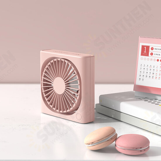 Portable Mute Desktop Office Home USB Mini Cooling Fan Speed Angle Adjustable