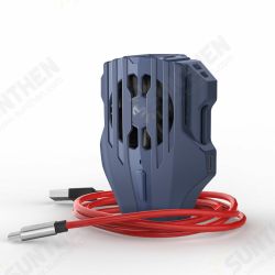 BW-MPR Semiconductor Phone Radiator Cooler Heat Dissipation Bracket Cooling Fan for iPhone 12 Pro Max