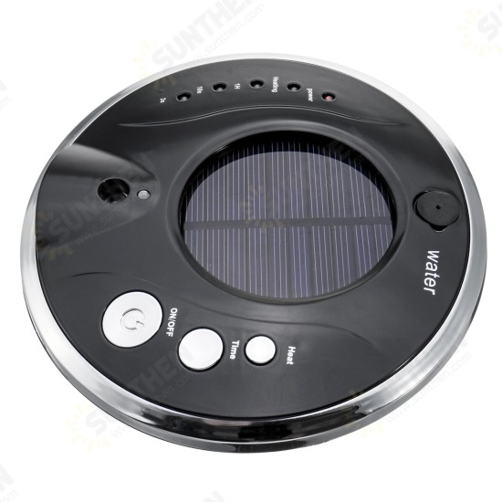 Car Solar Powered Negative Ion Air Purifier 5V Cleaner Purifier humidification