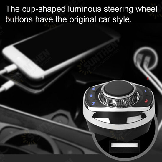 Car steering wheel control Button multifunction controller wireless button controller accessories