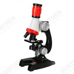 Children Biological Microscope Kit Lab LED 100X-400X-1200X Home School Science Educational Toy Gift For Kids Children Biological Microscope Kit Lab LED 100X-400X-1200X Home School Science Educational Toy Gift For Kids