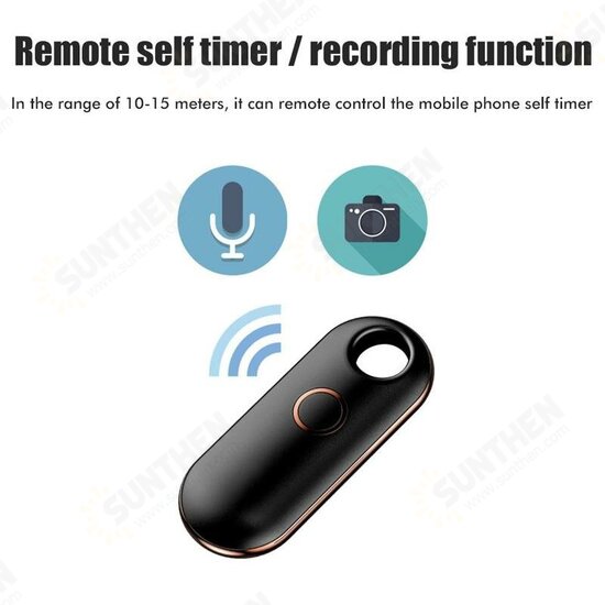 bluetooth Tracker One-Key Search 2-Way Anti-Lost Positioning Alarm Finder Locator