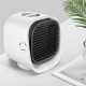 Fan Cooling Mini Air Conditioner Portable Cooler Desktop Table Humidifier USB