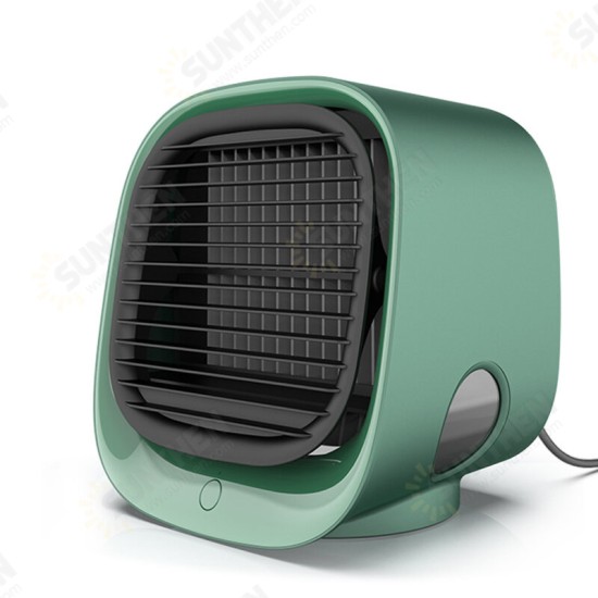 Fan Cooling Mini Air Conditioner Portable Cooler Desktop Table Humidifier USB Fan Cooling Mini Air Conditioner Portable Cooler Desktop Table Humidifier USB