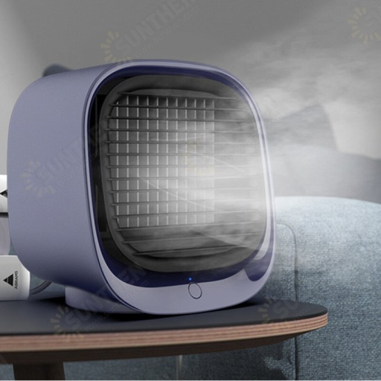 Fan Cooling Mini Air Conditioner Portable Cooler Desktop Table Humidifier USB Fan Cooling Mini Air Conditioner Portable Cooler Desktop Table Humidifier USB