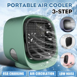 Fan Cooling Mini Air Conditioner Portable Cooler Desktop Table Humidifier USB Fan Cooling Mini Air Conditioner Portable Cooler Desktop Table Humidifier USB