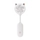 LJQ-118 3W Small Fan Back-Clip Mini Outdoor Portable Handheld Desktop-Fan USB Charging Cooler