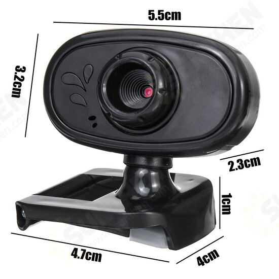 HD USB Webcam with Built-in Microphone Video Web Class Camera PC Laptop Desktop