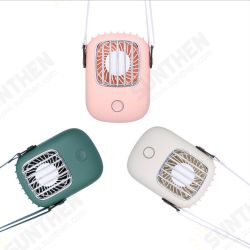 Handheld/ Desktop/ Hanging Neck USB Rechargeable 3-Gear Wind-Speed Mini Pocket Fan Handheld/ Desktop/ Hanging Neck USB Rechargeable 3-Gear Wind-Speed Mini Pocket Fan