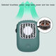 Handheld/ Desktop/ Hanging Neck USB Rechargeable 3-Gear Wind-Speed Mini Pocket Fan