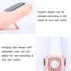 Handheld/ Desktop/ Hanging Neck USB Rechargeable 3-Gear Wind-Speed Mini Pocket Fan